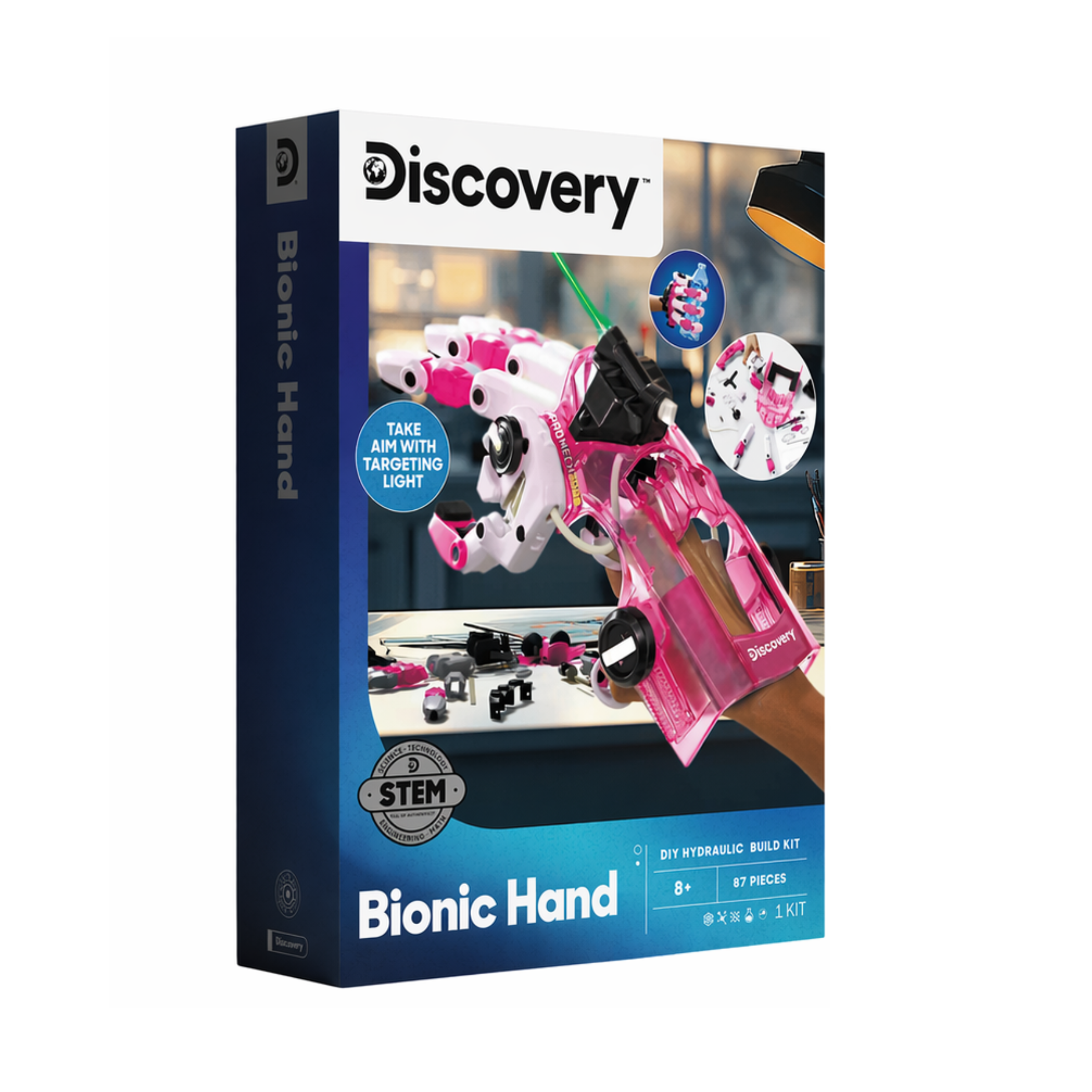 Discovery Hydraulisk Robothand Rosa