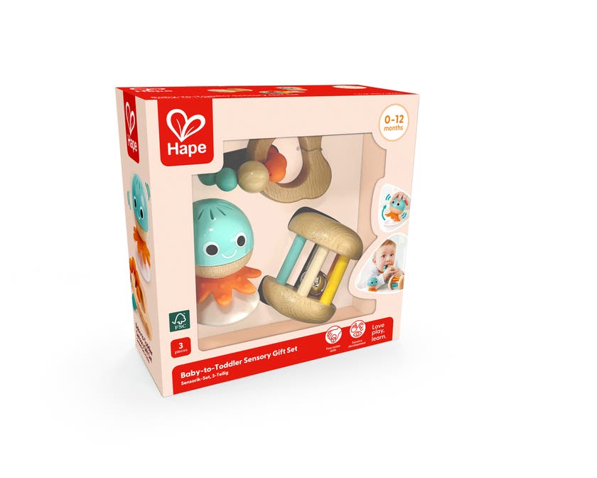 Hape, Baby-til-småbarn Sansegavepakke