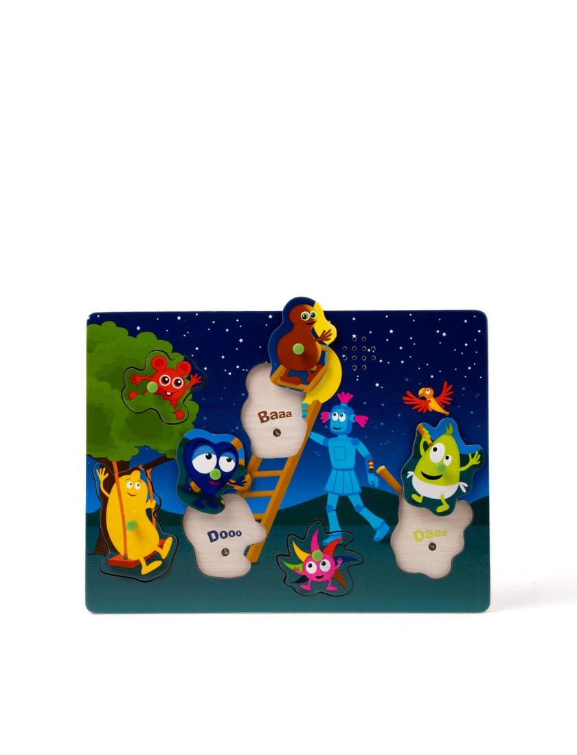 Teddykompaniet - Babblarna Ljudpussel, Månen