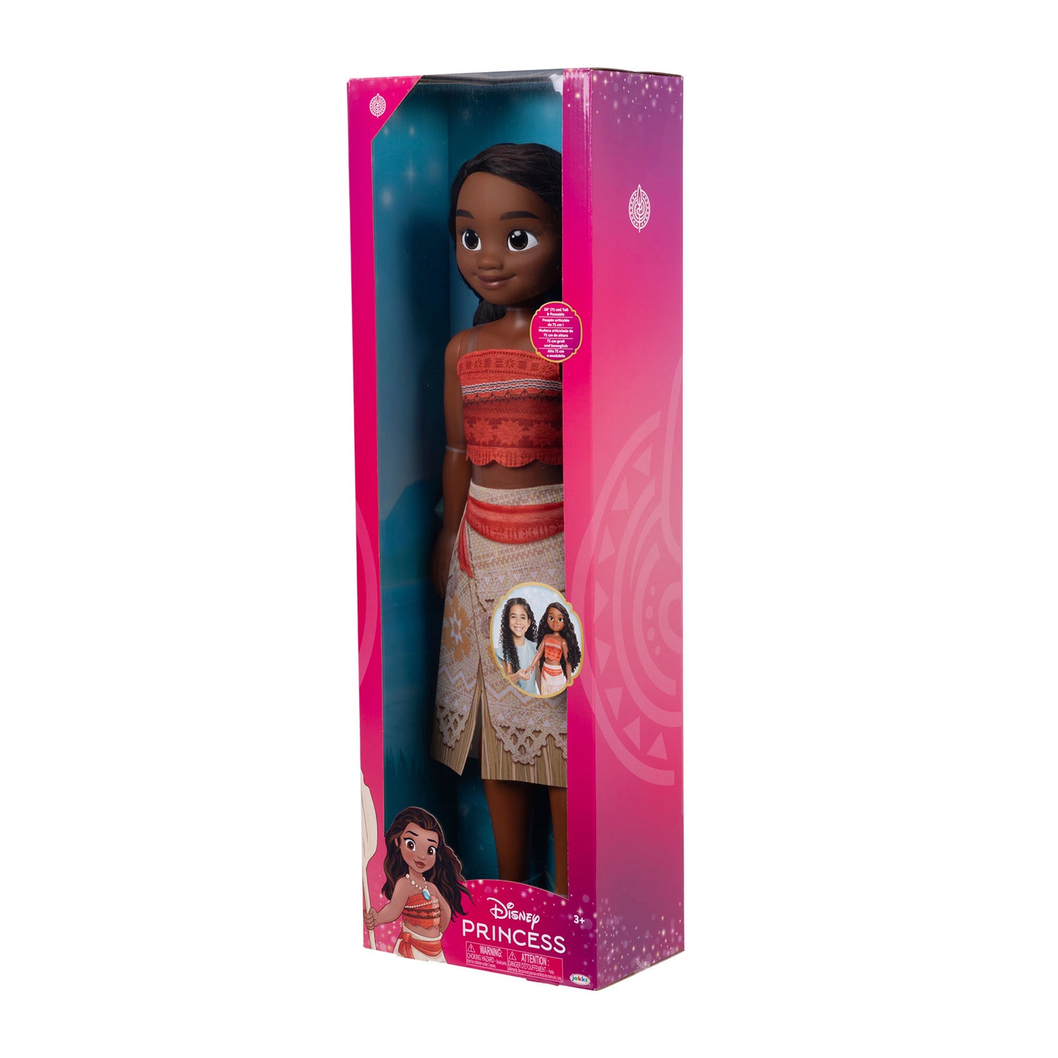 Disney Playtime Vaiana-dukke med børste