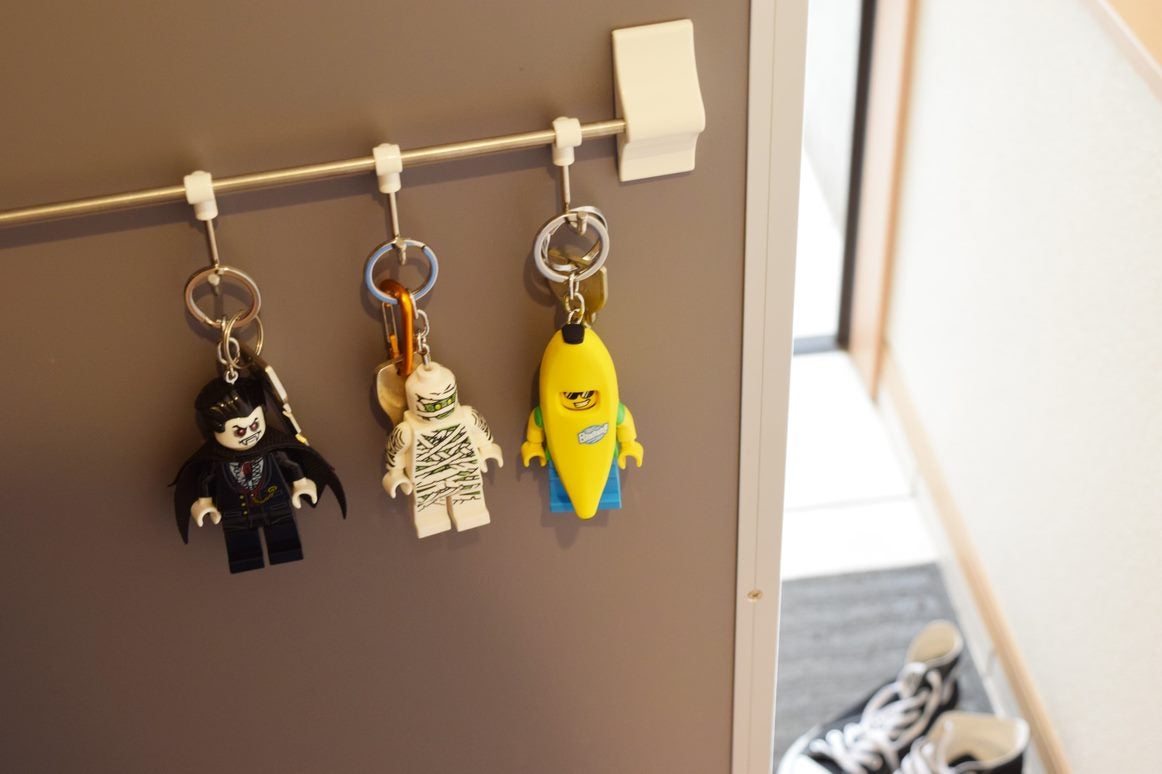 BANANA GUY Key Light: nøkkelring med LED-lys