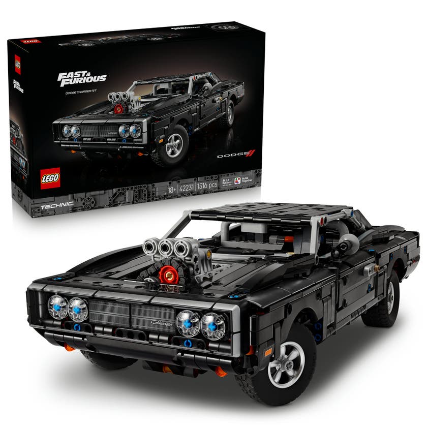 LEGO® Technic Fast and Furious Dodge Charger R/T-bil 42231