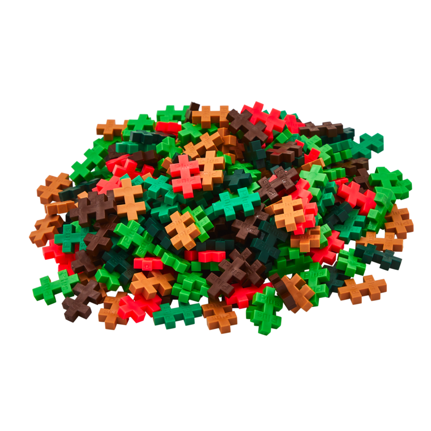 Plus-Plus Jungle mix / 240 stk Tube