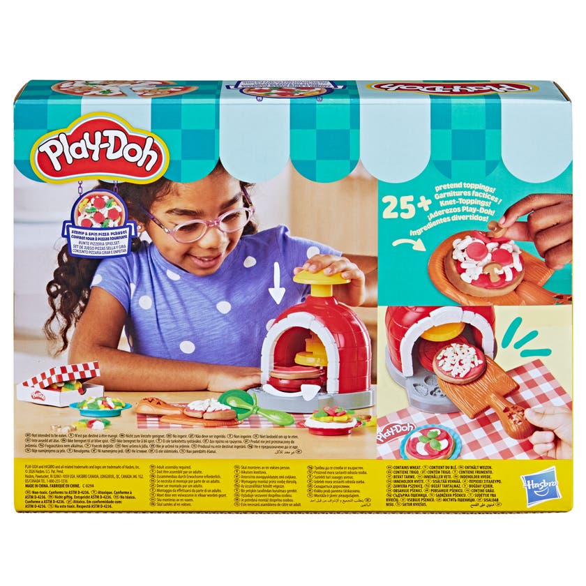Play-Doh Stamp and Spin Pizza