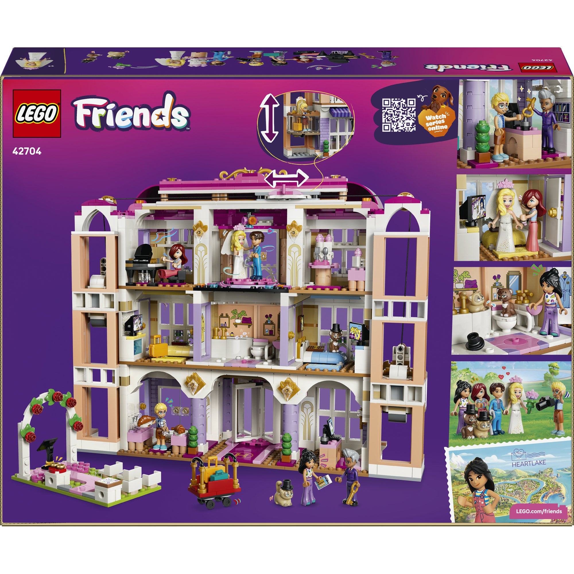 LEGO® Friends Heartlake Citys Grand Hotell 42704