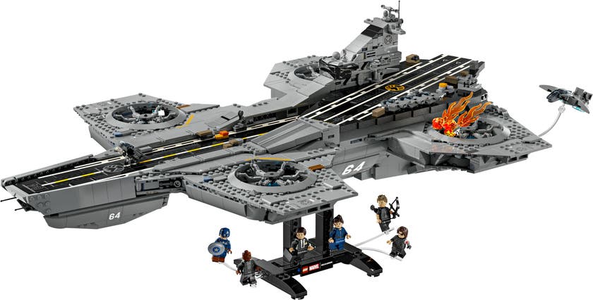 LEGO® ǀ Marvel S.H.I.E.L.D. helicarrier. Byggesett 76354