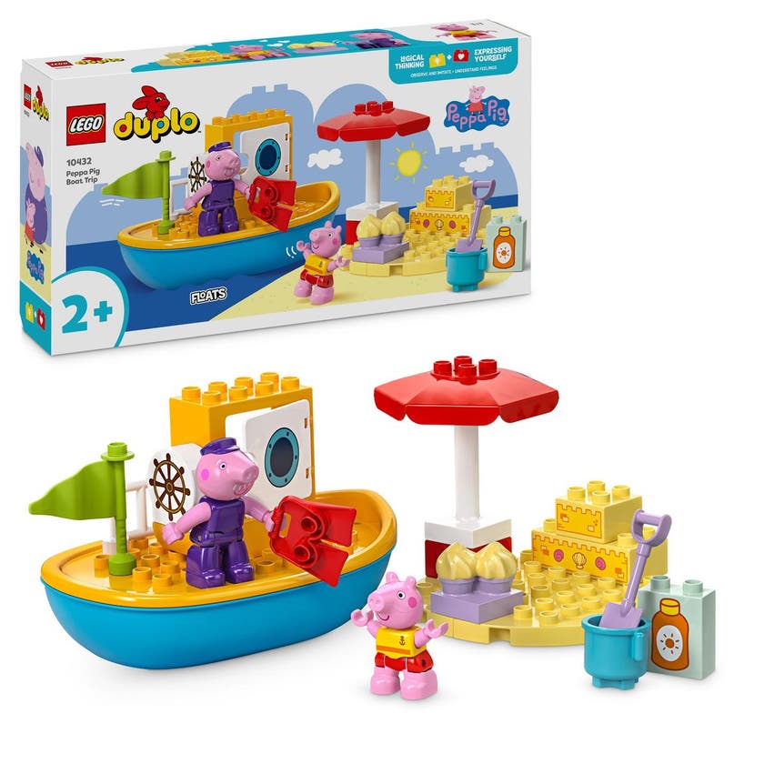 LEGO DUPLO 10432, Peppa Gris – Båttur