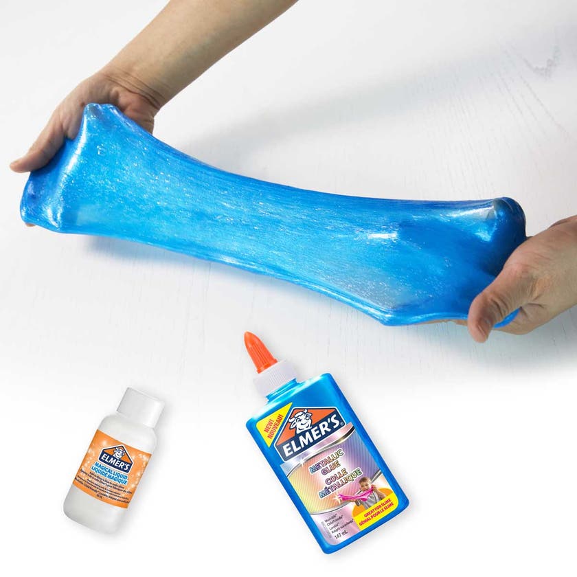 Elmer's 147 ml metallisk flytende lim blå