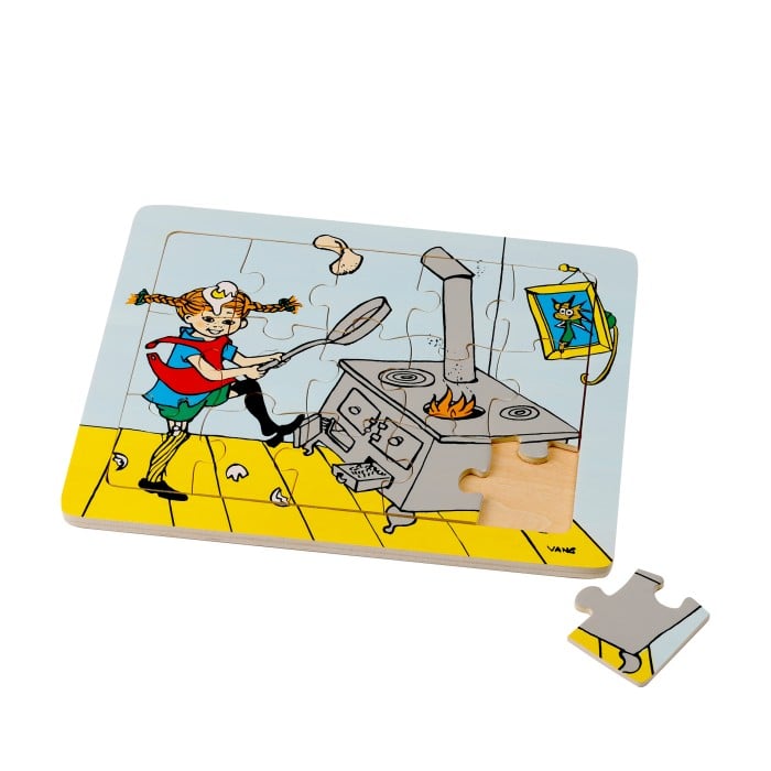 Pippi, Rammepuslespill, 15 Biter