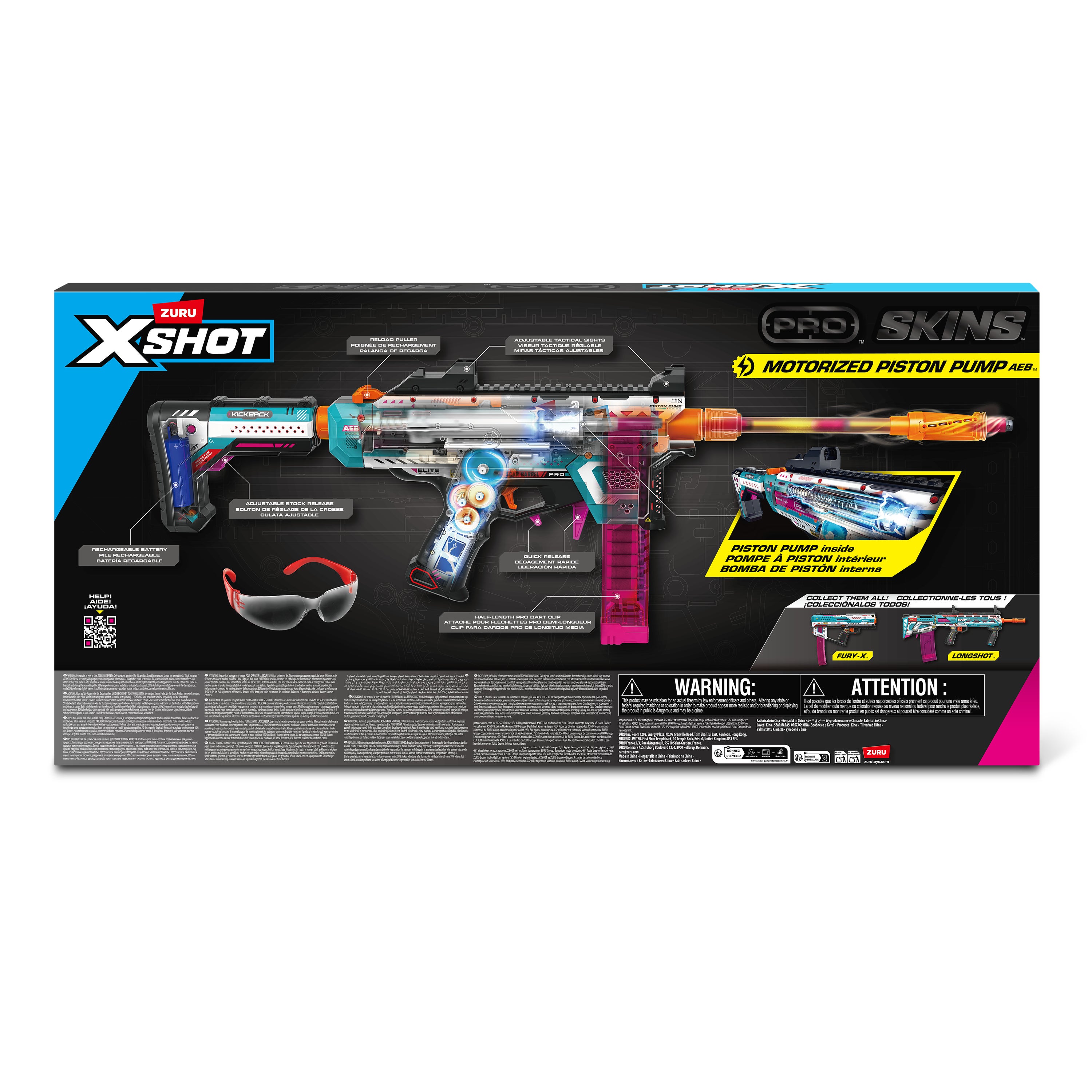 ZURU XSHOT Pro Motorisert Pilblaster