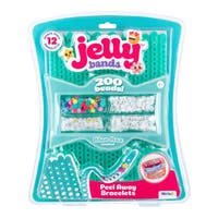 JELLY BANDS Armbånd – bringebær, tyggegummi og kirsebær