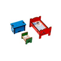 Pippi- Dukkehusmøbler Soverom
