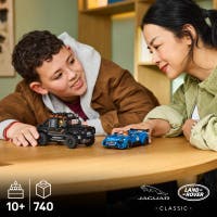 LEGO® Jaguar Project 7 og Land Rover Defender 77264