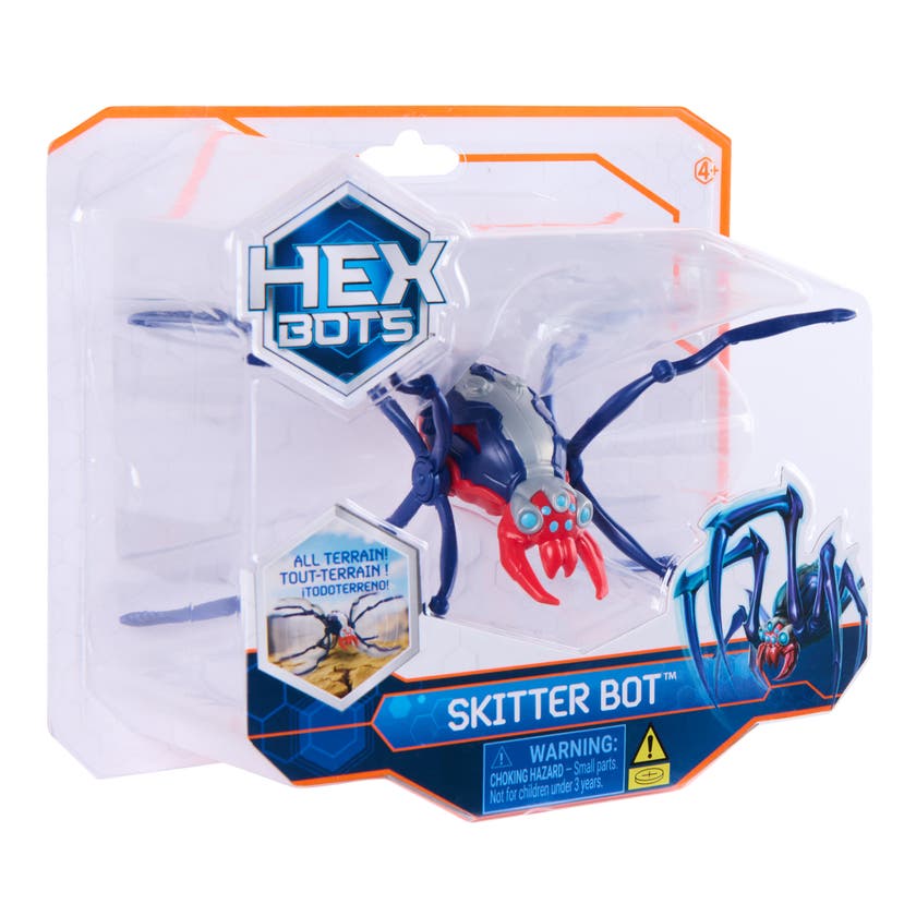 HEX BOTS Skitter Bot Spider, spindelrobot for 4+ år