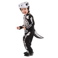 Halloween - Halloween Skjelett Dinosaur 5-6 år