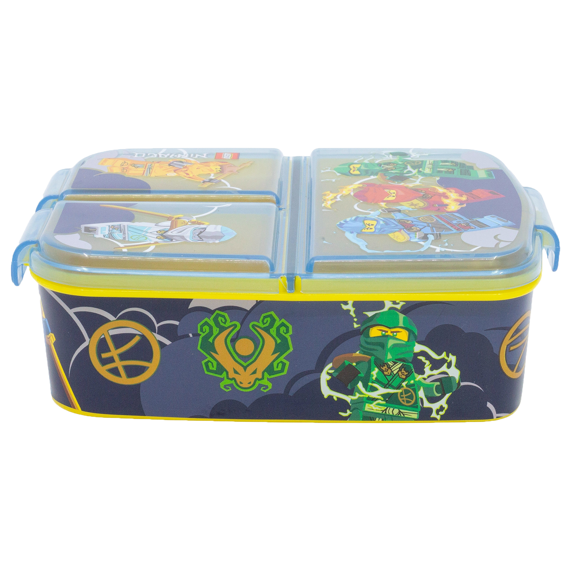 LEGO NINJAGO, Matboks med flere rom, 18 x 13 cm 