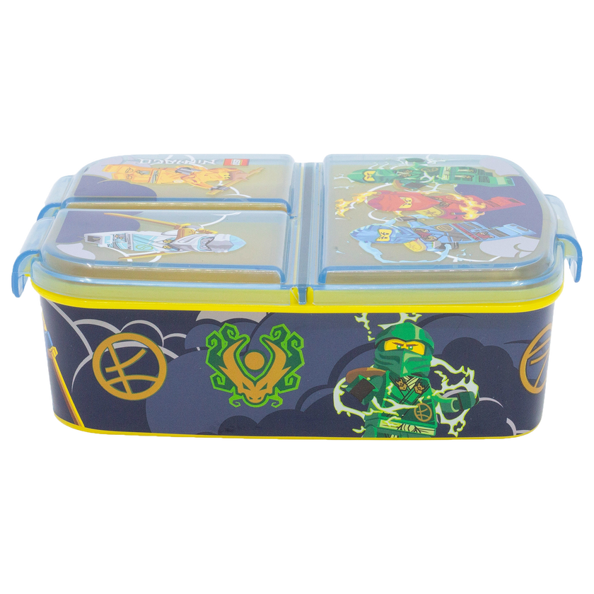 LEGO NINJAGO, Matboks med flere rom, 18 x 13 cm