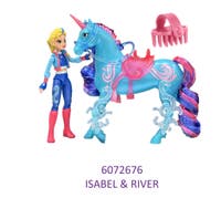 Unicorn Academy Doll & Unicorn V2 - Isabel & River