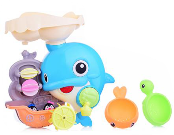 KID, Badekarsleketøy Hval med tilbehør