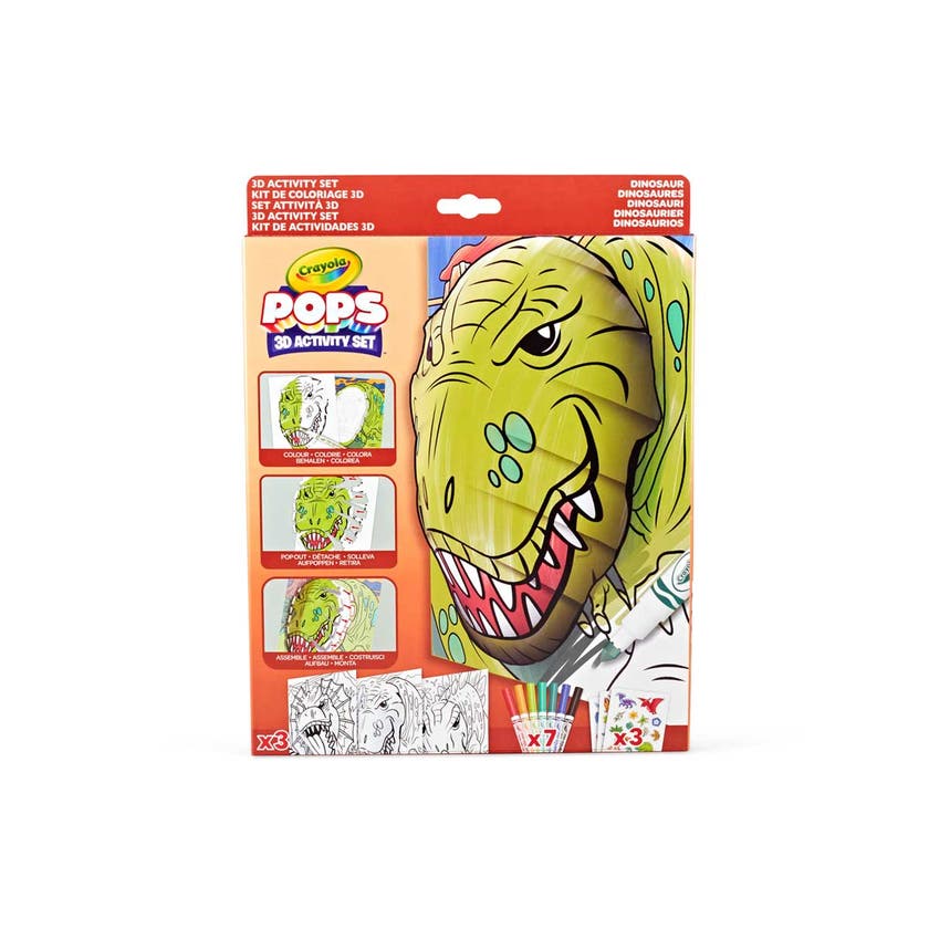 Crayola Pops 3D Dinosaur