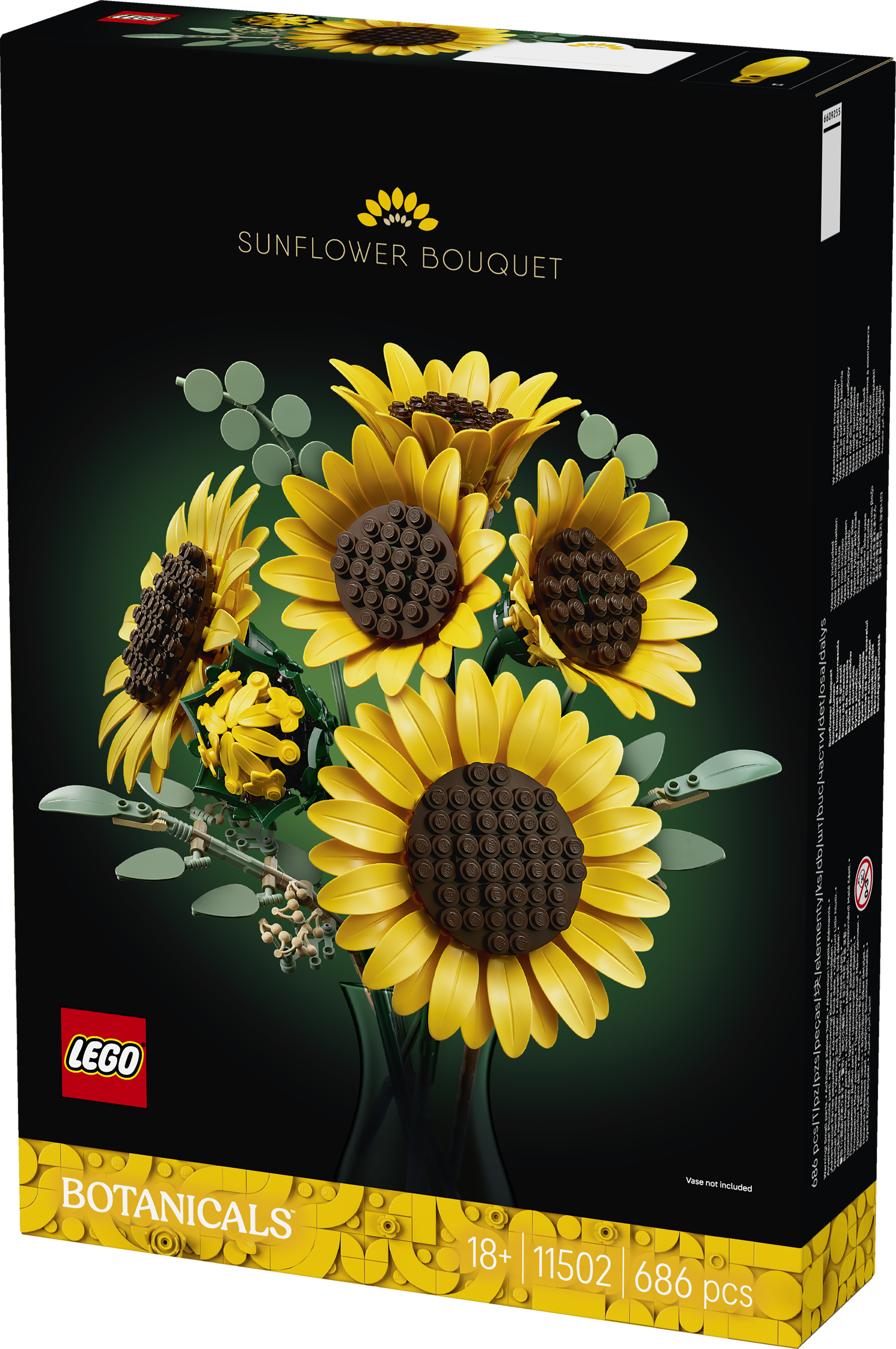 LEGO Botanicals Solsikkebukett, blomsterdekorasjon 11502