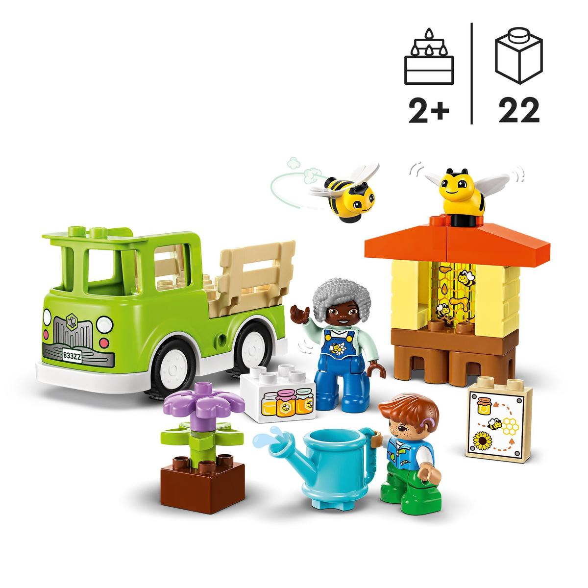 LEGO DUPLO Town 10419, Ta vare på bier og bikuber