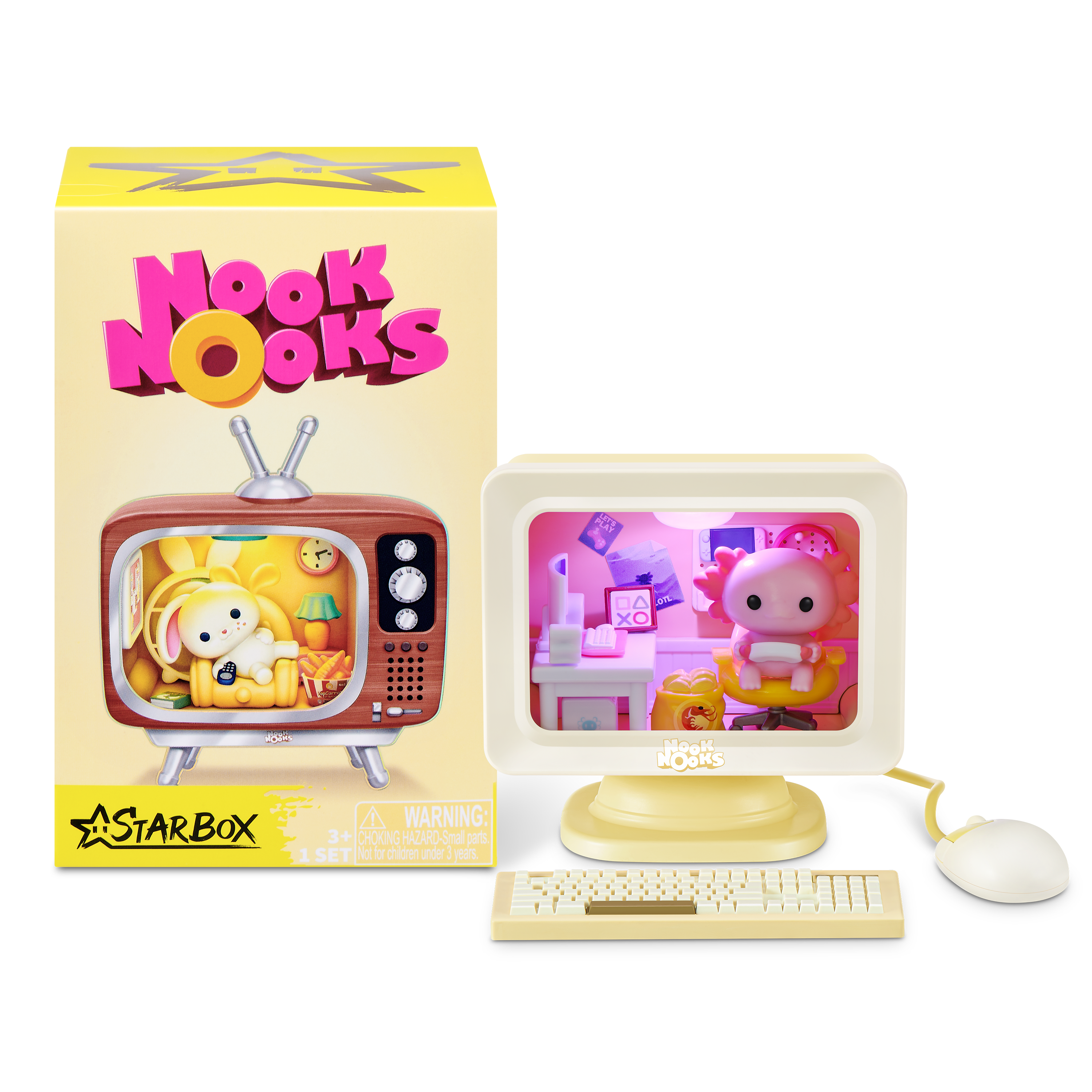 Star Box Nook Nooks - LED-opplyste samlefigurer