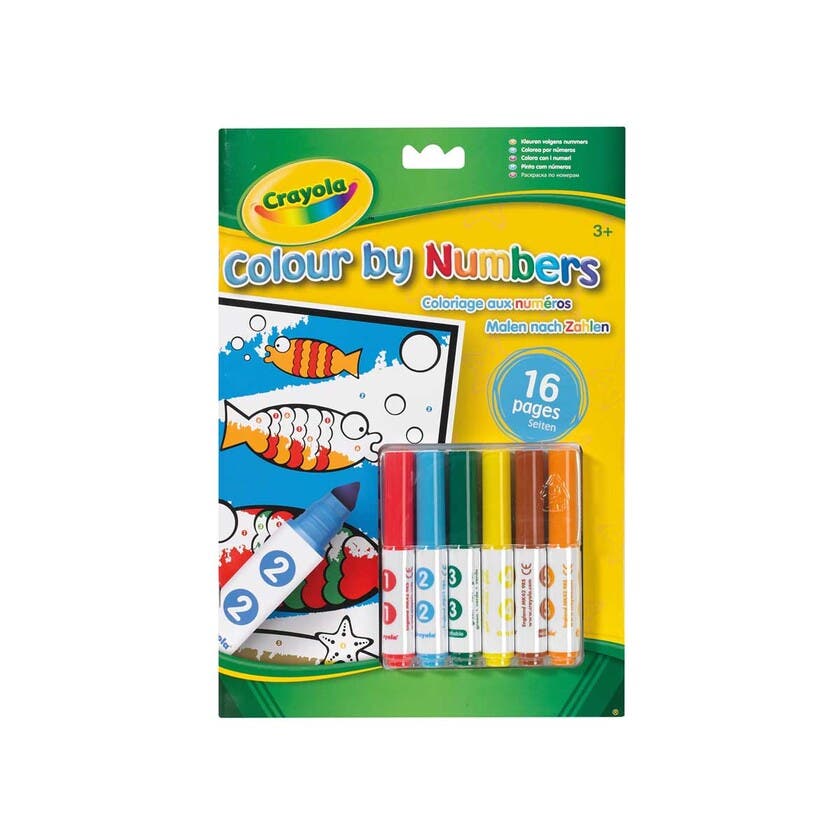 Crayola Fargelegg Etter Tall