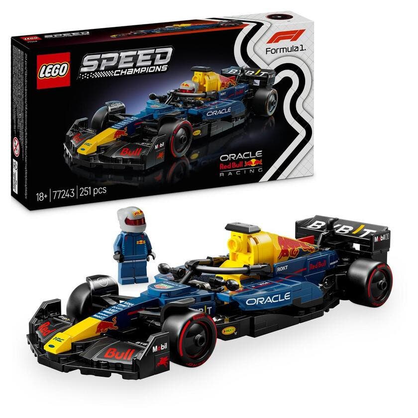 LEGO Speed Champions 77243, Oracle Red Bull Racing RB20 F1® racerbilen