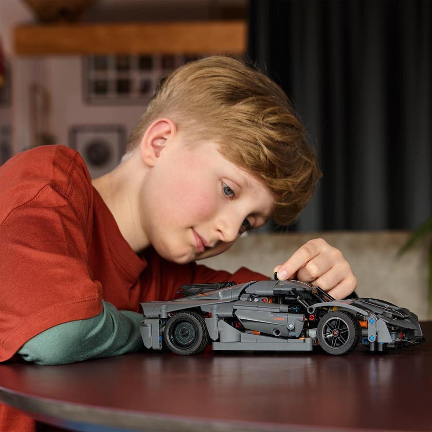 LEGO Technic 42173, Koenigsegg Jesko Absolut grå hyperbil