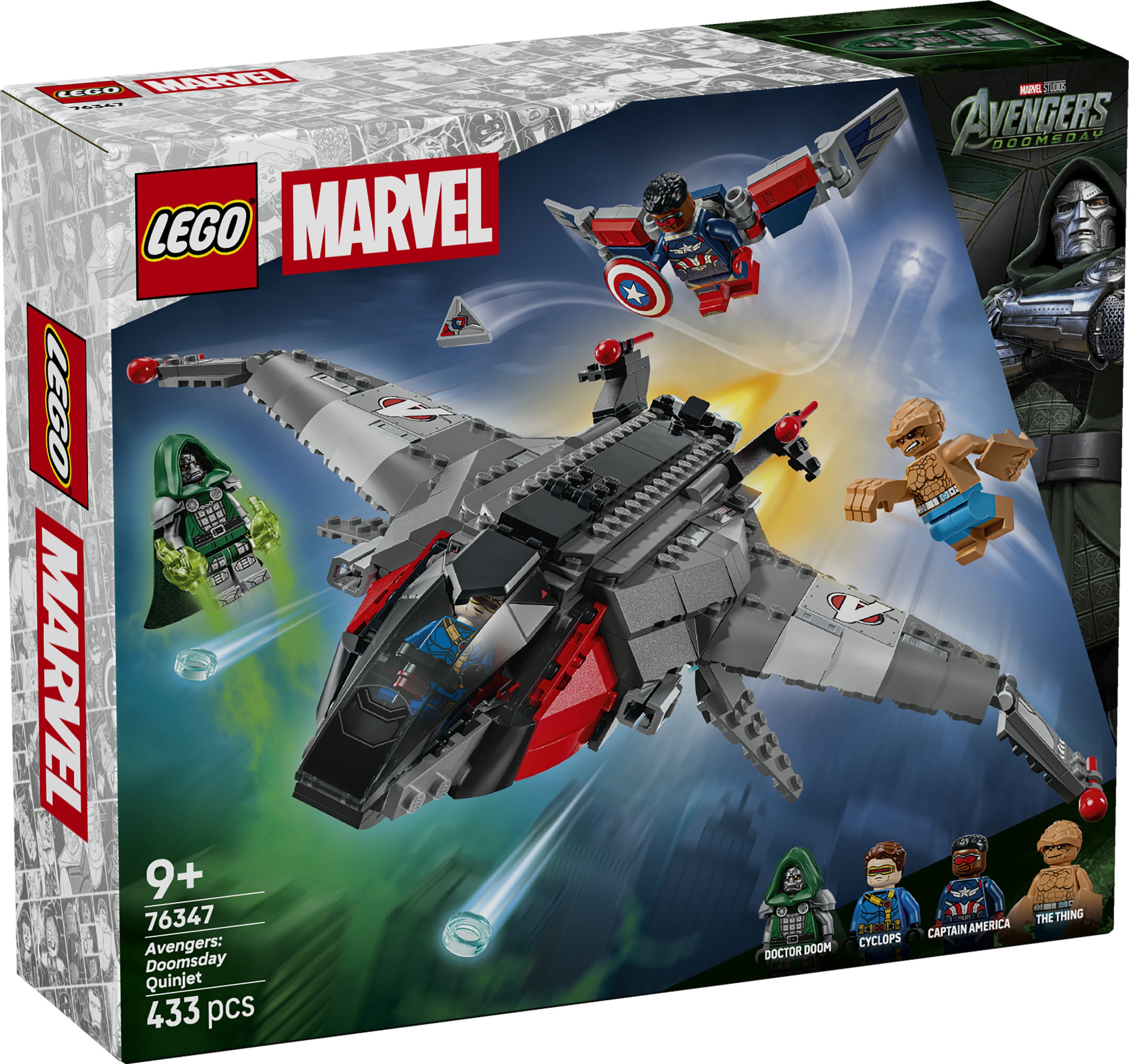 LEGO® Marvel Avengers Doomsday Quinjet 76347