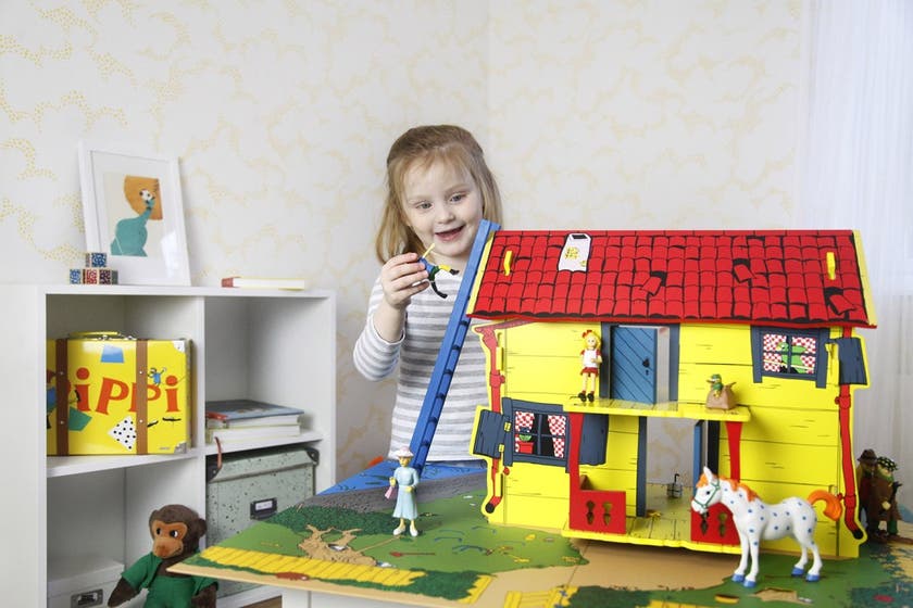 Pippi Langstrømpe - Dunder-Karlsson og Blom figurssett