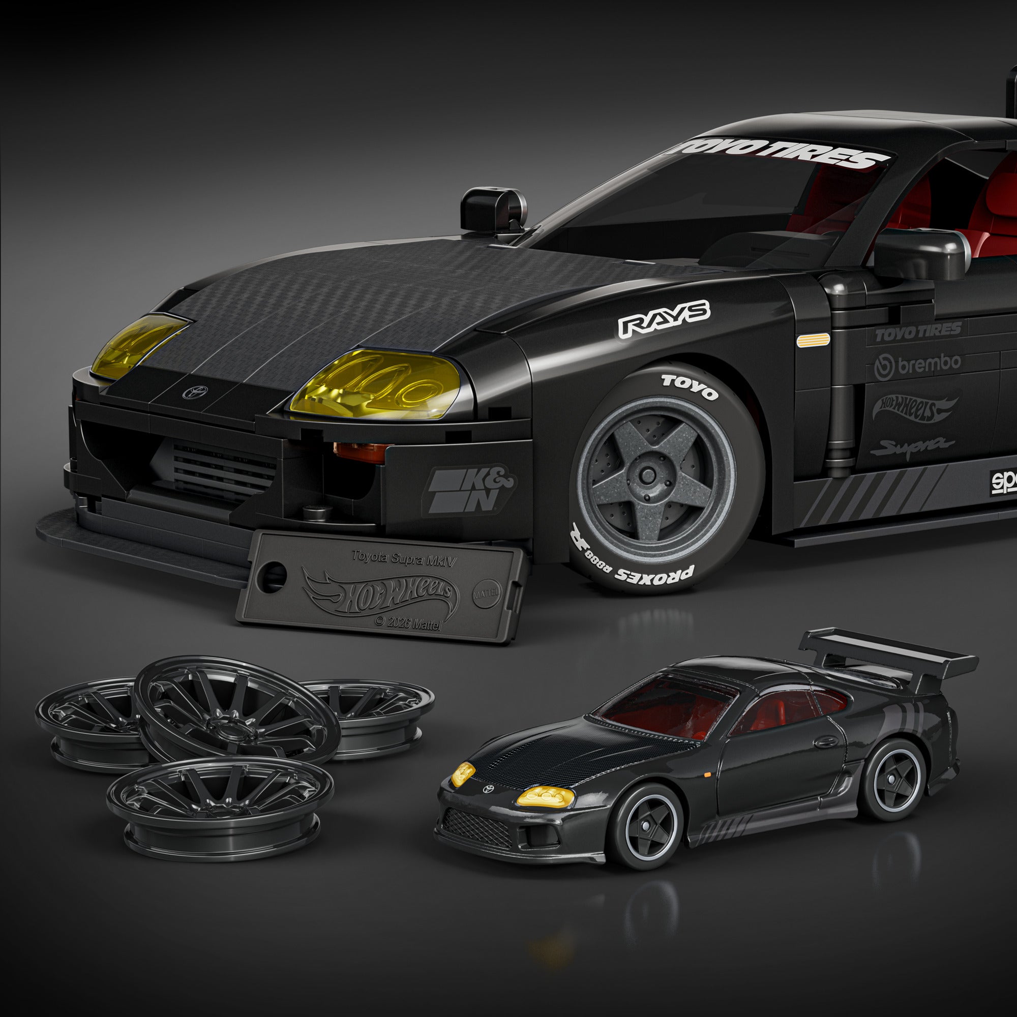 Brick Shop Hot Wheels Toyota Supra MKIV Konstruksjonsleke