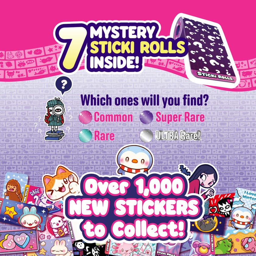 Sticki Rolls Sticki Book S2