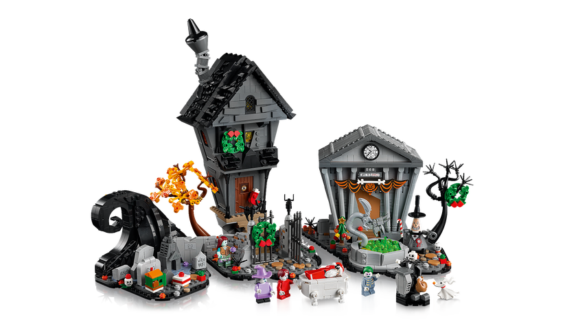 LEGO® Ideas Tim Burtons Et førjulsmareritt, diorama 21351