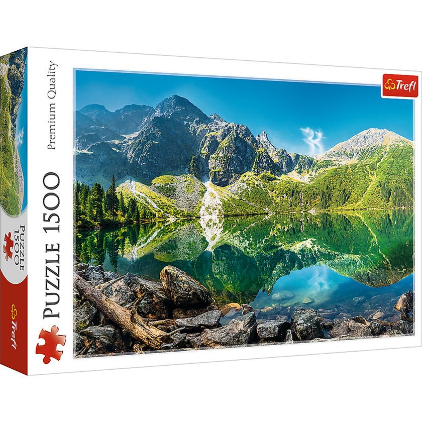 Trefl Morskie Oko-sjøen 1500-bitars puslespill