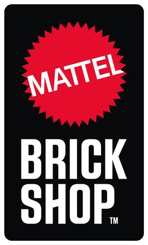 Mattel Brick Shop Hot Wheels logotype