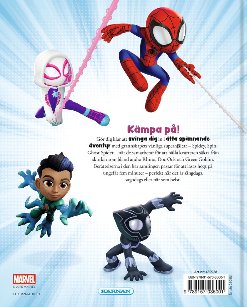 Fem minutters eventyr med Spidey