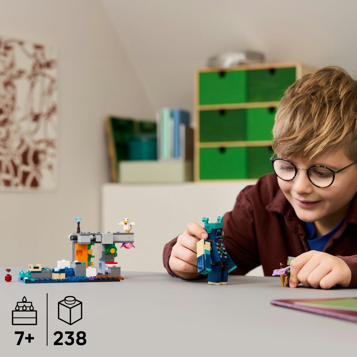 LEGO Minecraft 21274, Møtet med vokteren