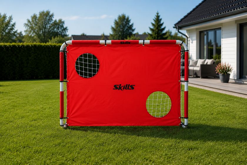 Skills, Fotballmål 170x110x60 med keeperduk