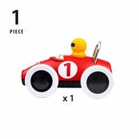 BRIO 30234, Lek & lær actionracer Rød