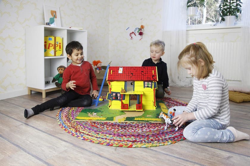 Pippi Langstrømpe - Dunder-Karlsson og Blom figurssett