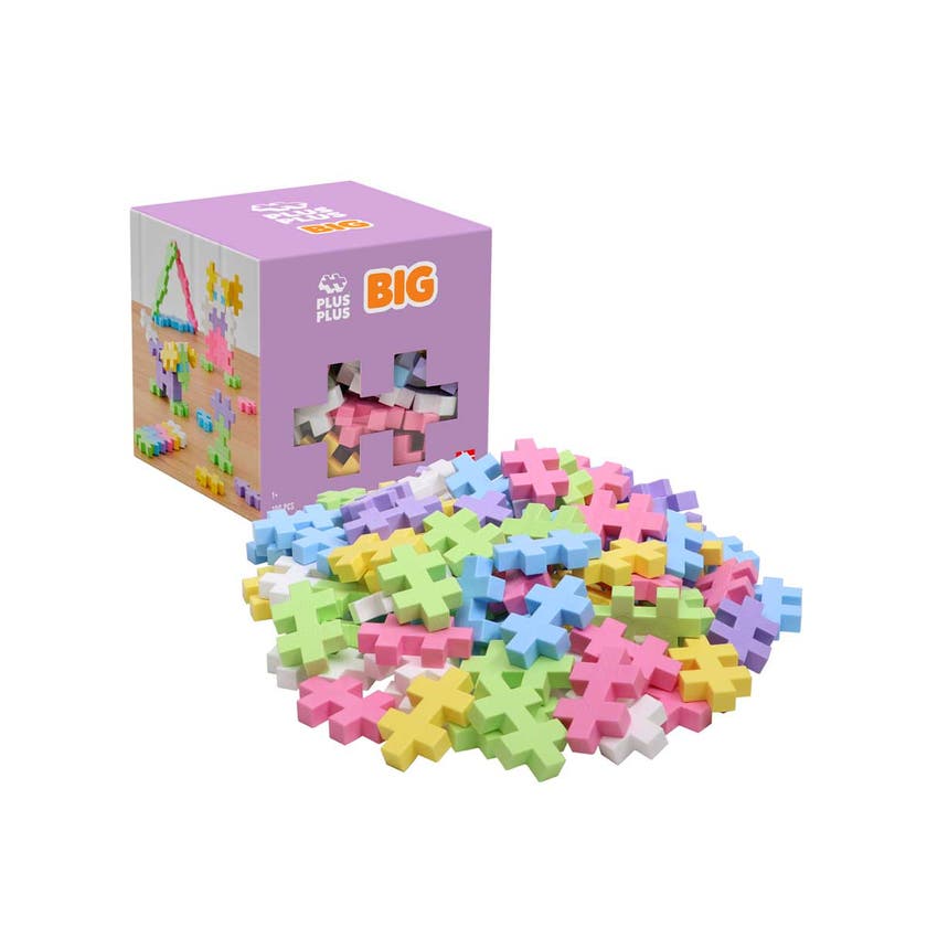 Plus-Plus BIG Pastellmiks / 100 stk