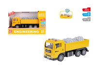 Rapid Speed - Lastebil 1:32 gul lyd & lys