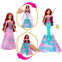 Disney Princess Ariel forvandlingsdukke