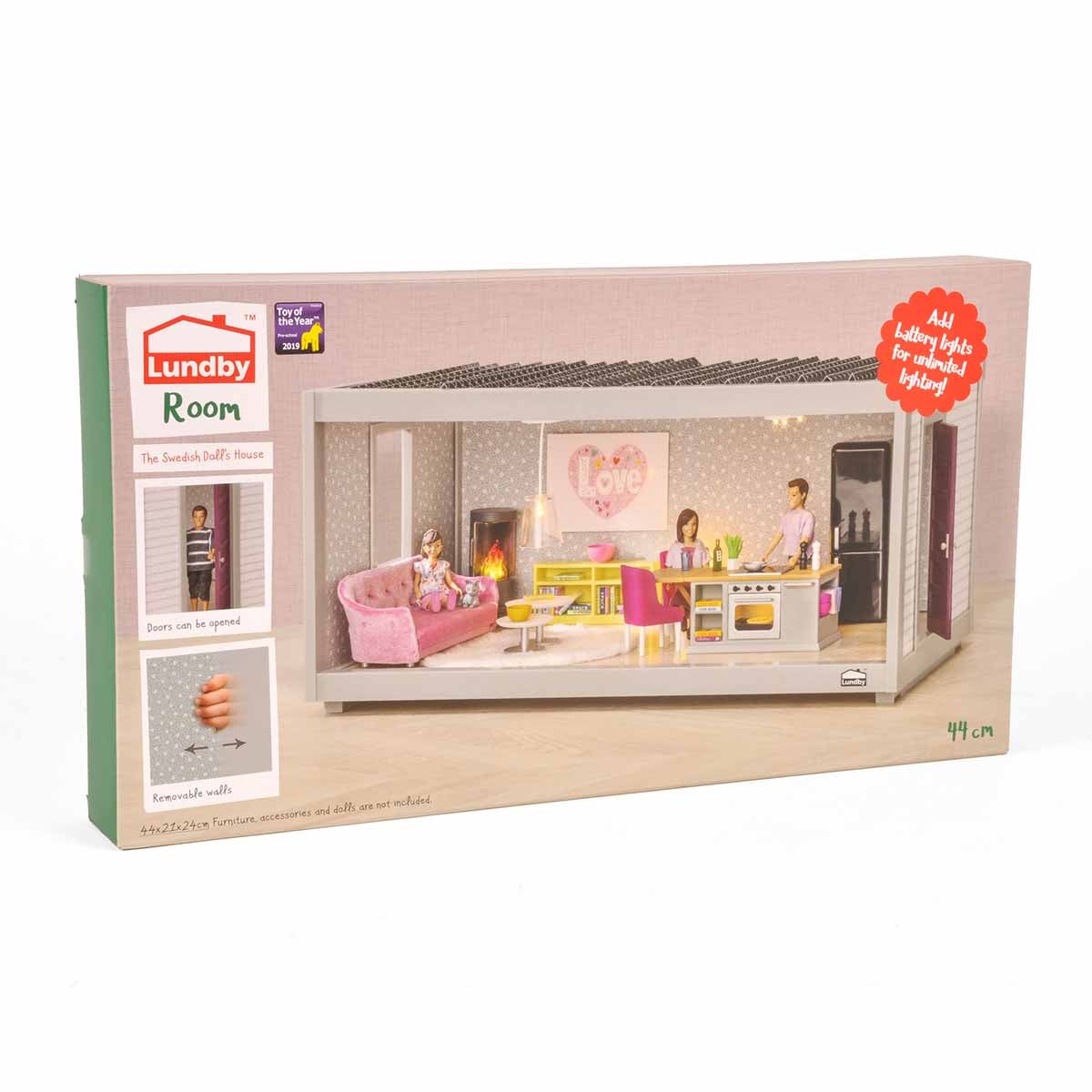 Lundby, Rom 44 cm