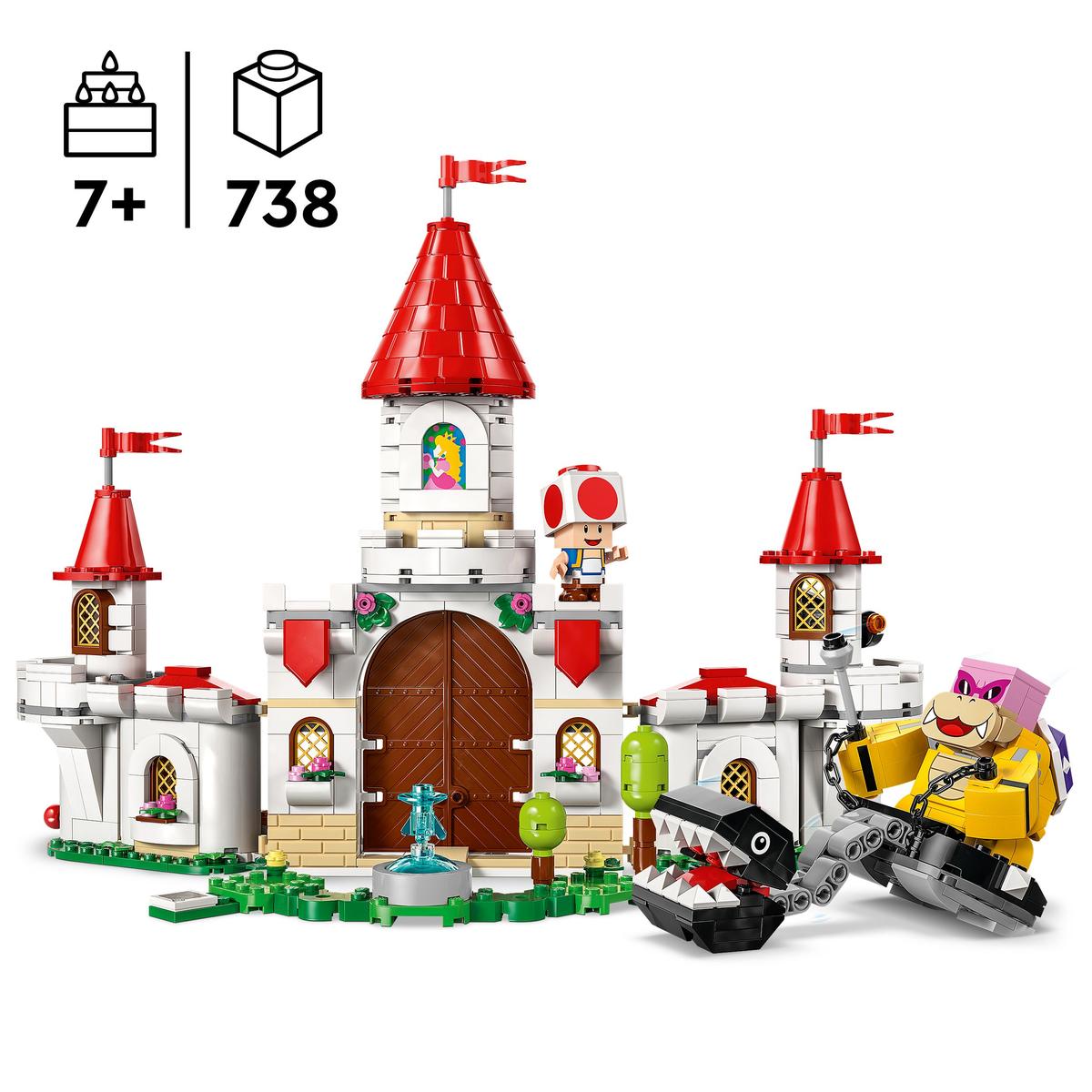 LEGO Super Mario 71435, Kamp mot Roy ved Peachs slott