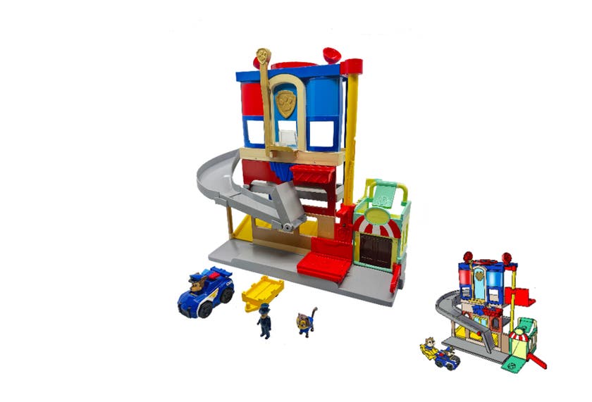PAW Patrol Search & Rescue Pup Squad HQ lekesett med Chase