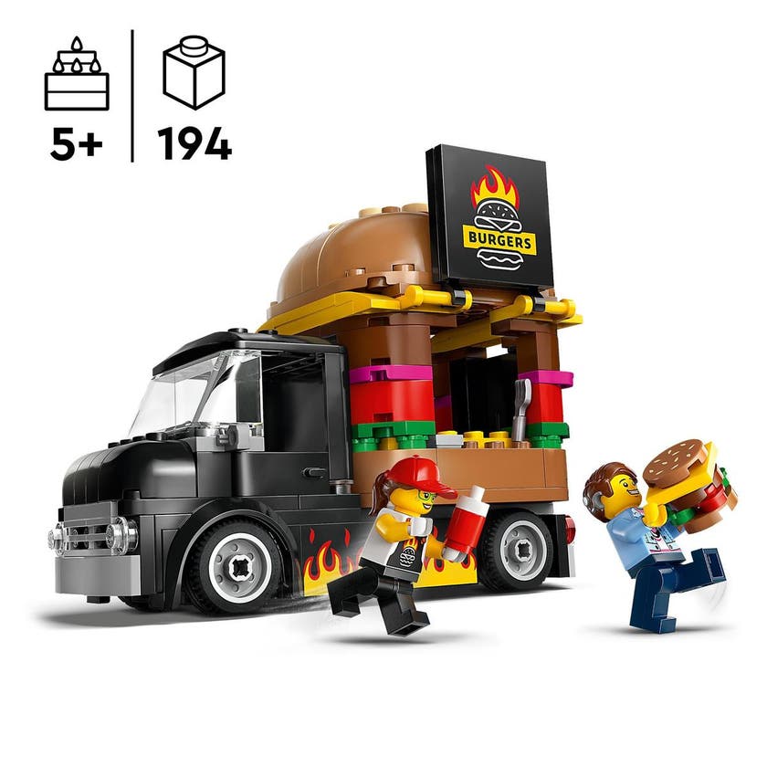 LEGO City 60404, Hamburgerbil
