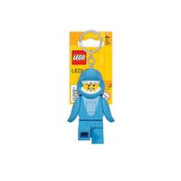 LEGO ICONIC, SHARK SUIT GUY Nøkkelring med LED-lys